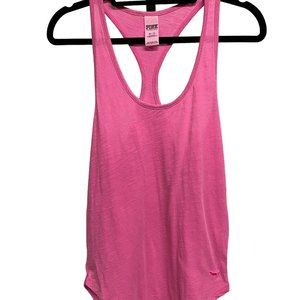 Pink Victoria's Secret Pink rounded hem loose fit Tank Top size x-small